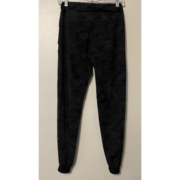 ZYIA Active Pants Womens Small Slate Gray Camouflage Joggers w Pockets Stretch - Picture 5 of 12